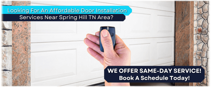 Garage Door Installation Spring Hill TN